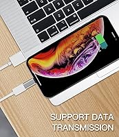 Vista 6 de Adaptador micro USB a Lightning (paquete de 3) convertidor de transmisión de datos de carga rápida, cable micro USB hembra a conector Lightning