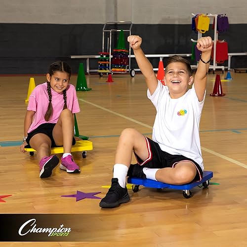 Miniatura 5 de Champion Sports Scooter resistente de 12 pulgadas con asas en una sola pieza