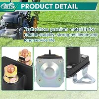 SOLLON 12V Indítórelé Solenoidszelep Fűnyírógéphez Hómaróhoz Golfautóhoz Traktorhoz 9