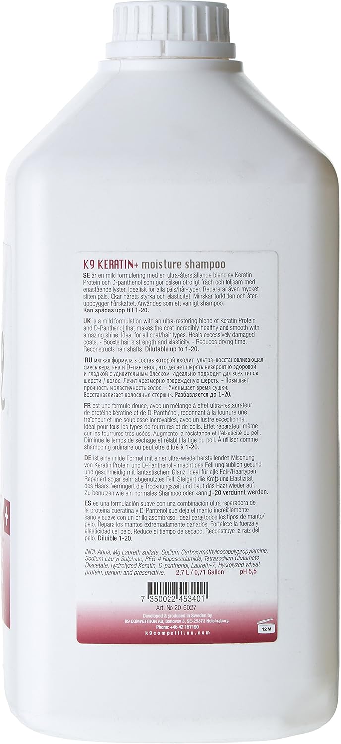 k9 keratin shampoo