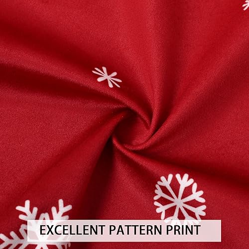 Miniatura 3 de ROYGROW Cortina de cocina de Navidad para cafetería, cortina de terciopelo de 24 pulgadas, cortinas de ventana con bolsillo para barra para