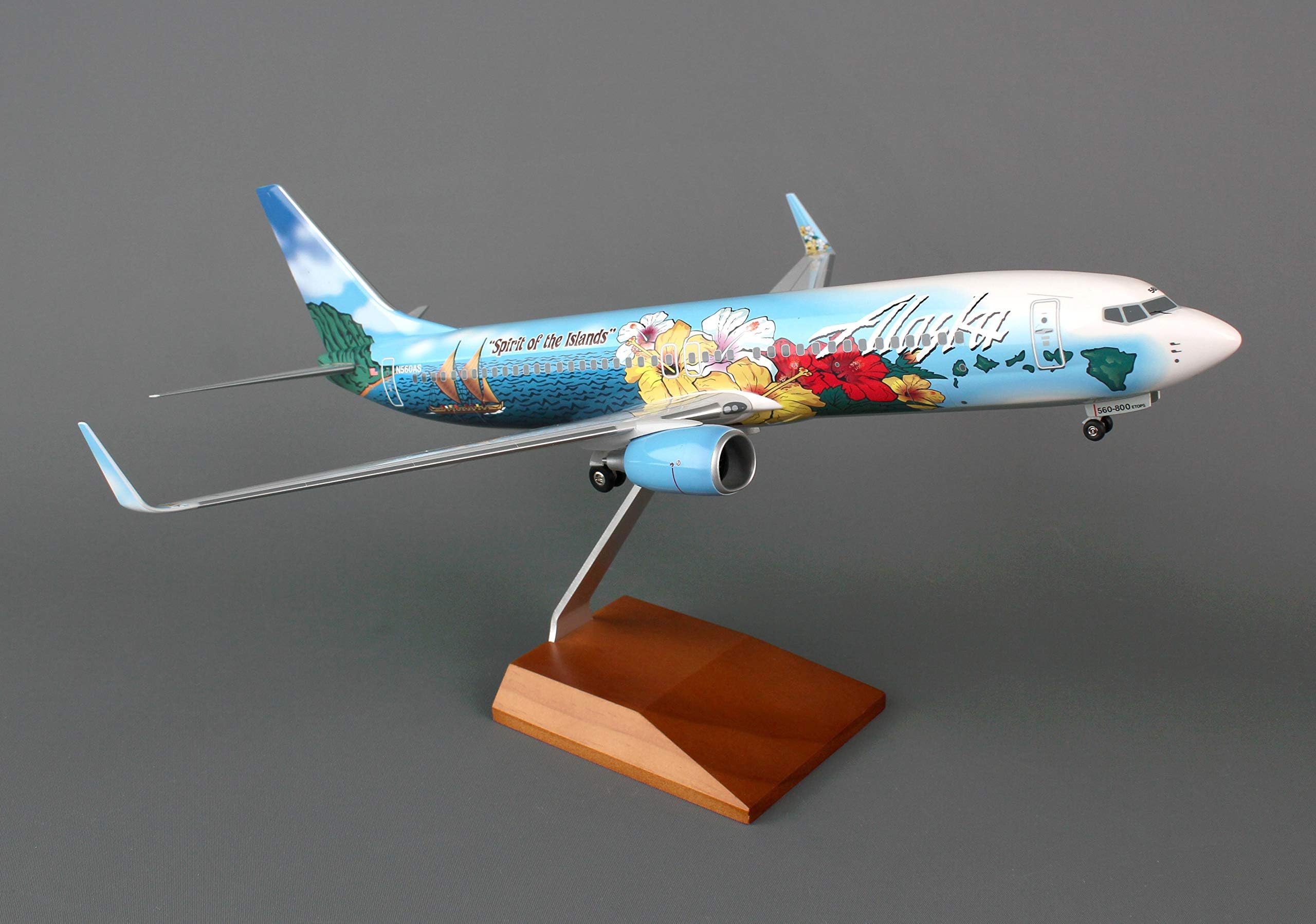 Skymarks Supreme SKR8243 Alaska 737-800 1-100 Spirit of The Islands Ws & GEA