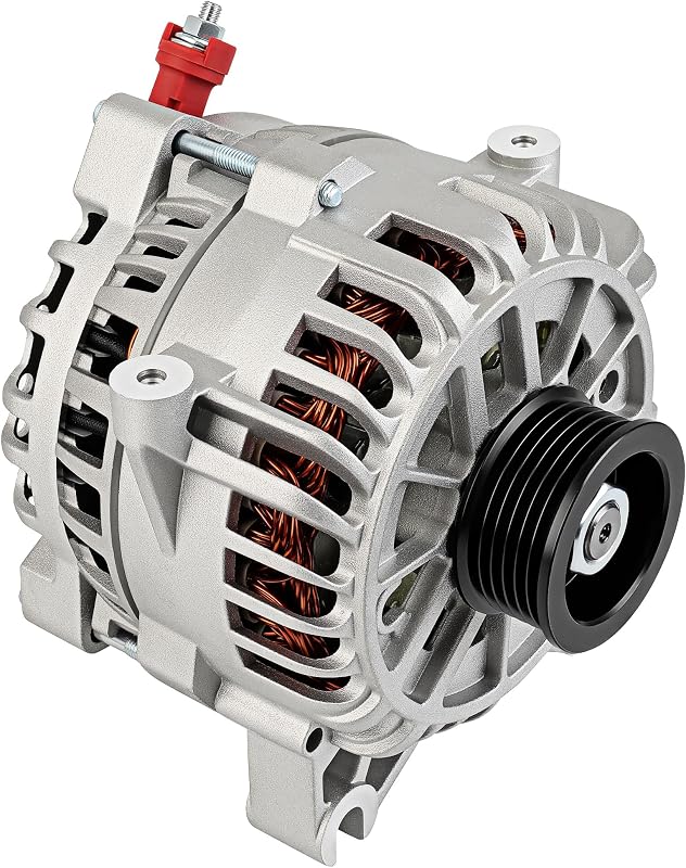 Alternador SCITOO 135 A 12 V com regulador interno para Ford Crown Victoria, Lincoln Town Car e Mercury Grand Marquis 4.6L – 1 unidade