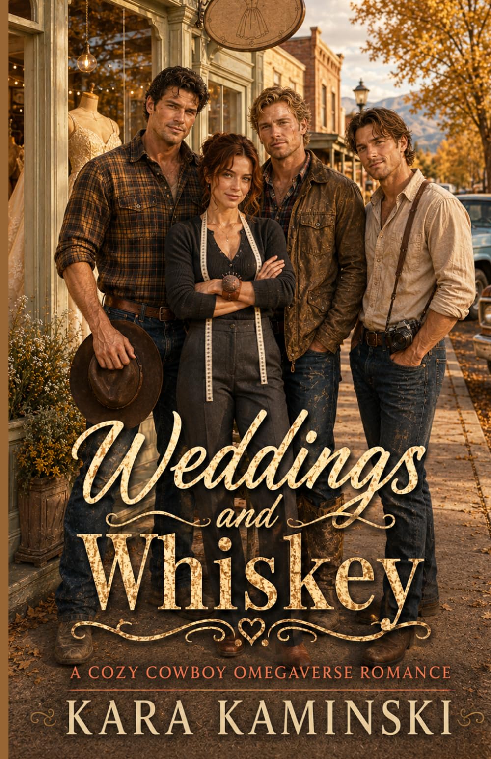 Weddings and Whiskey: A Cozy Cowboy Omegaverse Romance (Welcome to Dustridge)