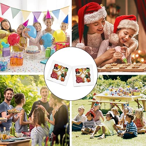 Miniatura 7 de XIINHPKGG - 50 cajas de galletas de 6 x 6 x 3 pulgadas cajas de panadería con ventana, cajas de golosinas, cajas de fresas, mini cajas de pastel