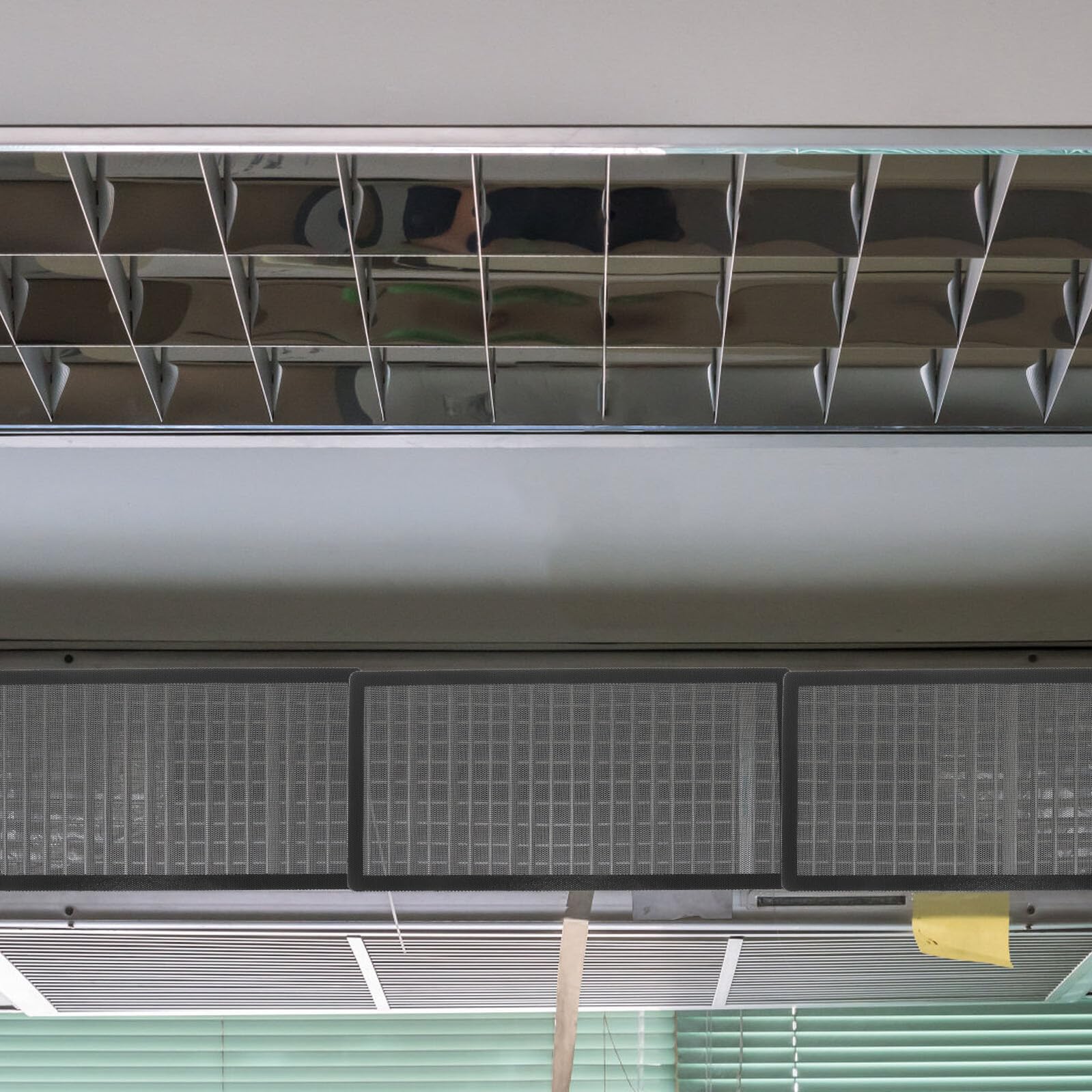 Copertura Magnetica per Prese D’aria in Pvc Nero 8 Pezzi | Ogni Stanza di Casa e Cucina, Rete Filtro Anti-detriti e Anti-chioma, Installazione Fai da Te