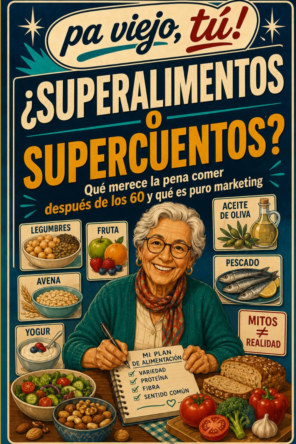 ¿SUPERALIMENTOS O SUPERCUENTOS?: Qué merece la pena comer y qué es puro marketing (Pa viejo, tú!)