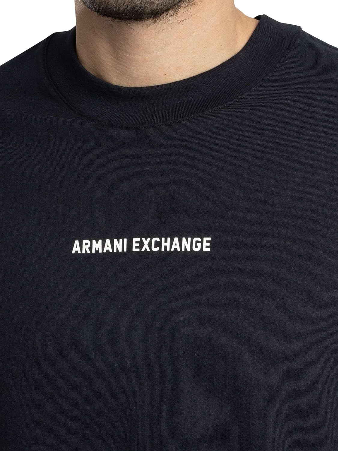 Armani Exchange Mens Back Logo Tee - Image 4