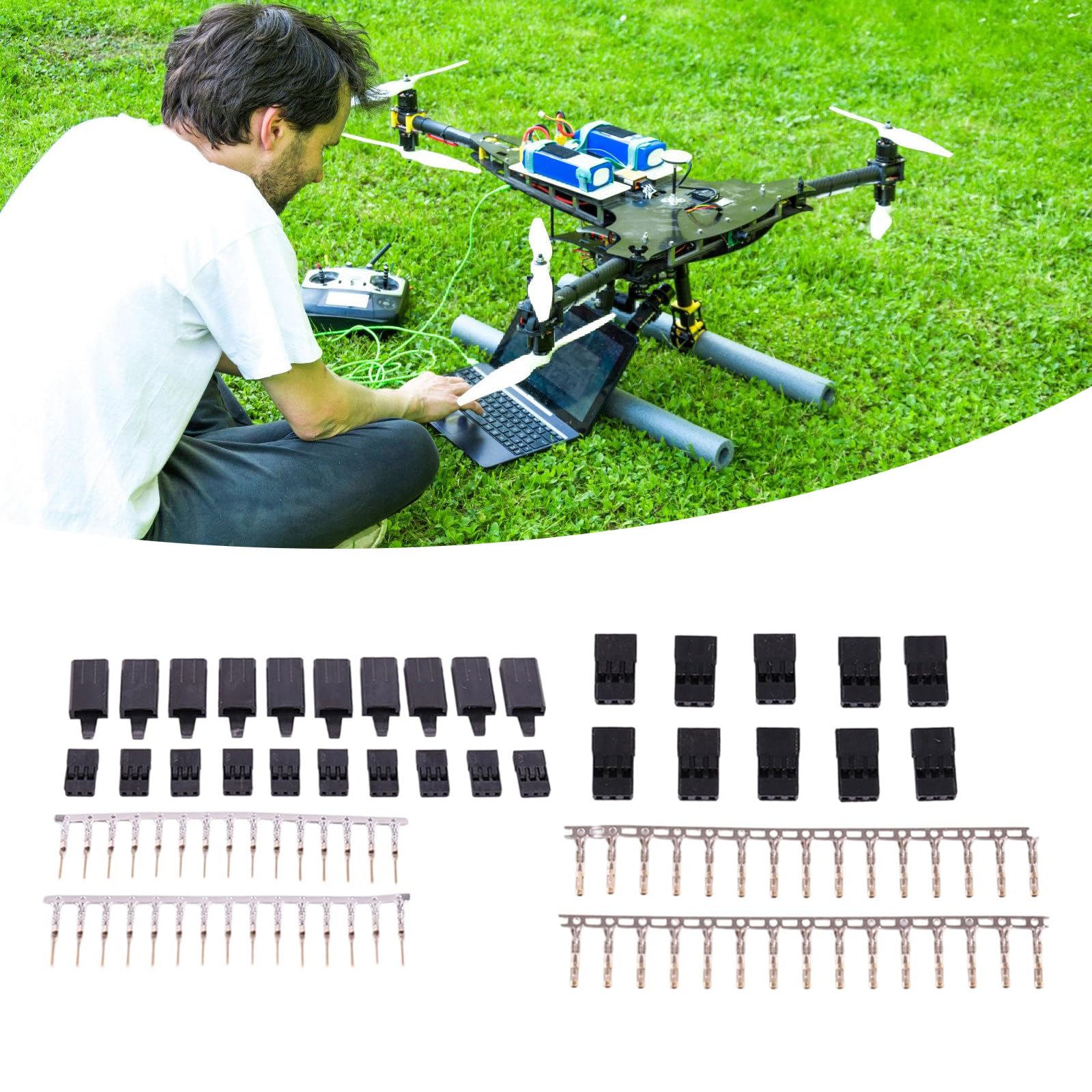 JEU DE 10 paires de Connecteurs pour raccordement des panneaux solaires JEU DE 10 paires de Connecteurs pour raccordement des panneaux solaires