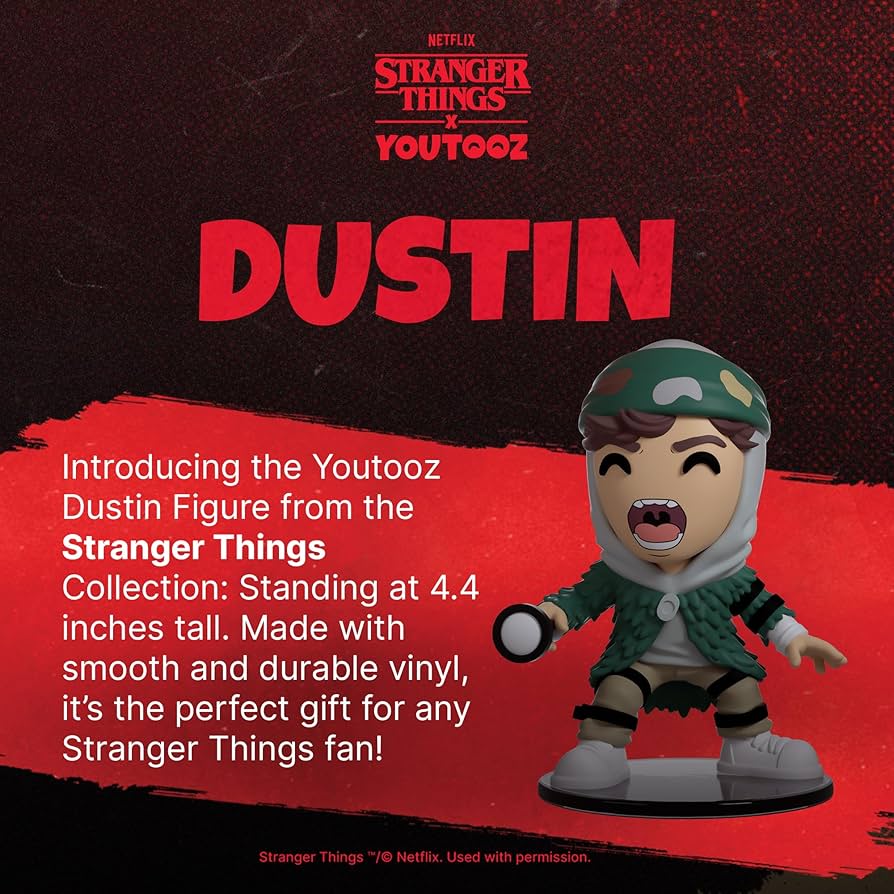 Amazon.com: Youtooz Stranger Things Dustin 4.4