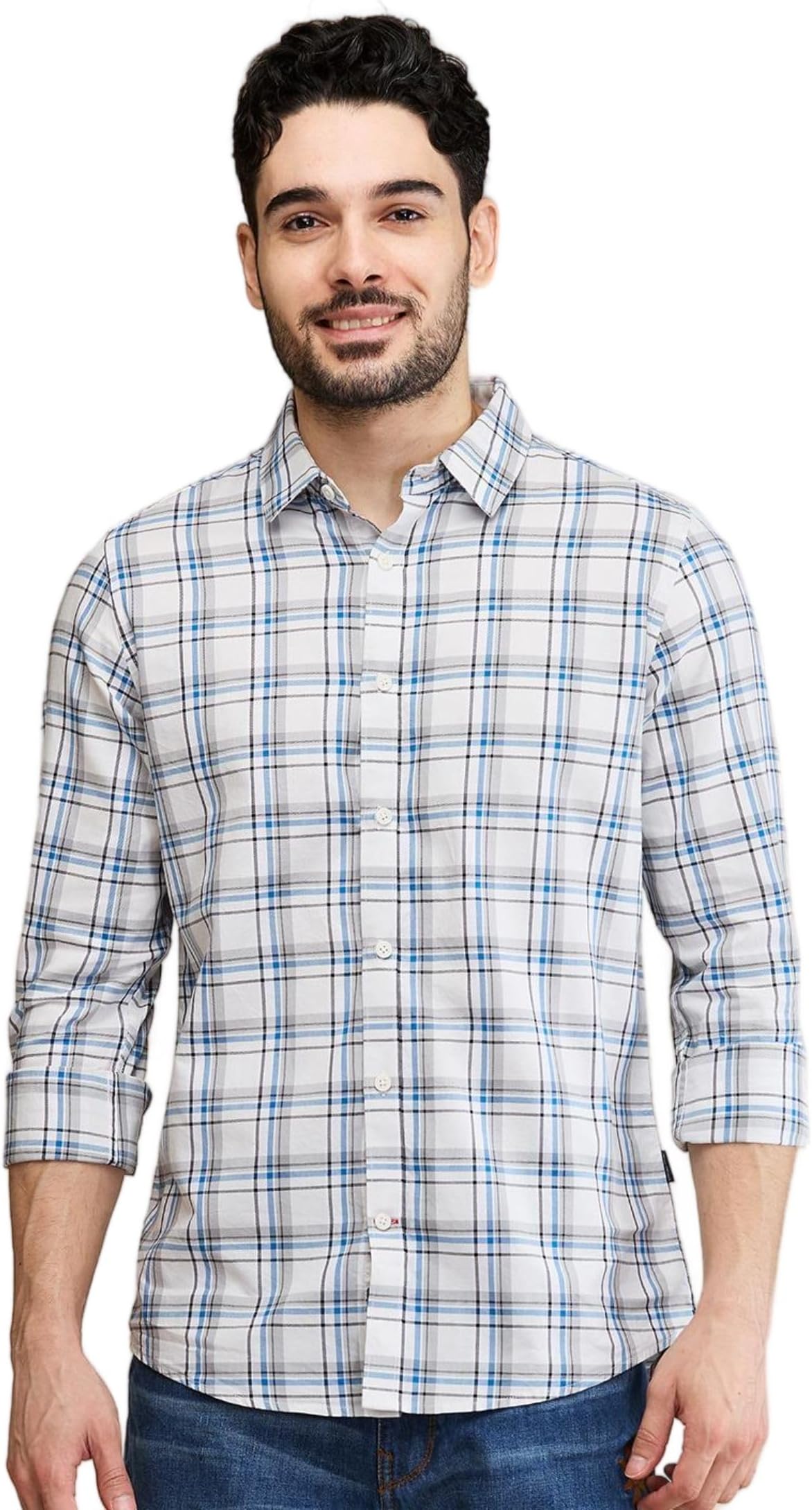 Being HumanBlue Coloured Men Shirts