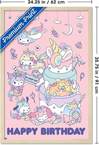 Vista 59 de Trends International Póster de pared de Hello Kitty and Friends