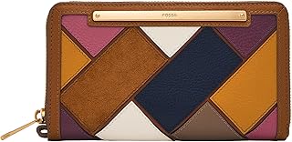 fossil Women Leather Liza Brown Clutch Sl10043194-picture-45