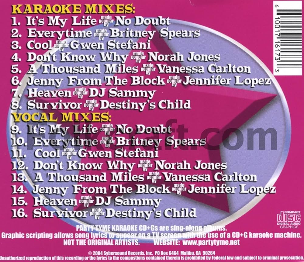 その他 Party Tyme Karaoke: Girl Pop 4 [DVD] Amazon.co.jp: Party Tyme Karaoke: Girl Pop 4: Music
