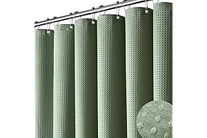 36"x72" Half Size Shower Curtain, Sage Green