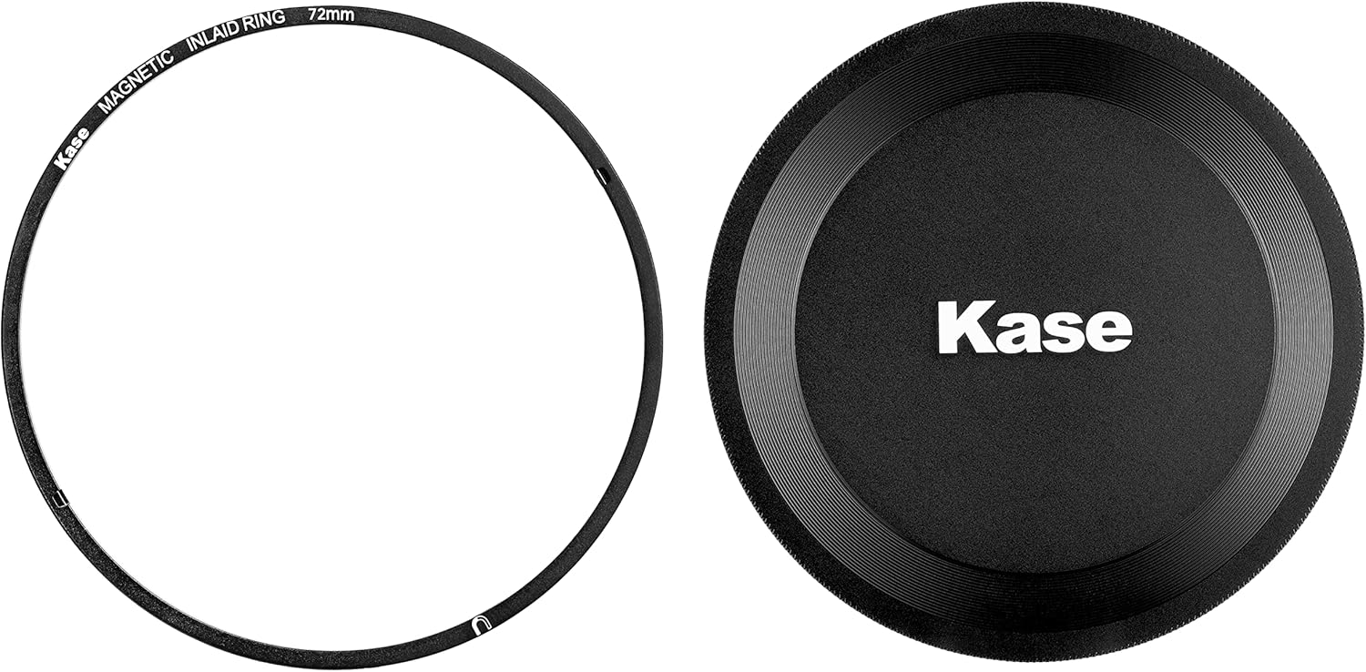 Kase Revolution 72mm Magnetic Inlaid Adapter Set/Kit w Lens Cap