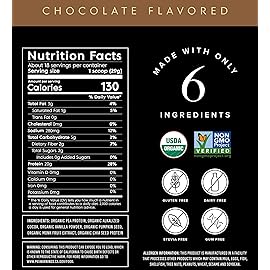 Truvani Vegan Pea Protein Powder | Chocolate | 20g Organic Plant Based Protein | 18 Servings | Keto | Gluten & Dairy Free | Low Carb | No Added Sugar