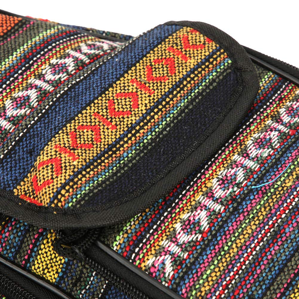 Borsa per ukulele Custodia per ukulele da concerto incorporata in cotone addensato con cinghie posteriori e laterali per ukulele a 4 corde Accessori Per Prestazioni