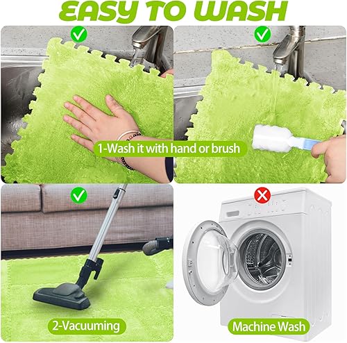 Miniatura 6 de Woanger 20 almohadillas lavables de 12 x 12 pulgadas para conejillo de indias, forro polar, impermeables, reutilizables, para animales pequeños,