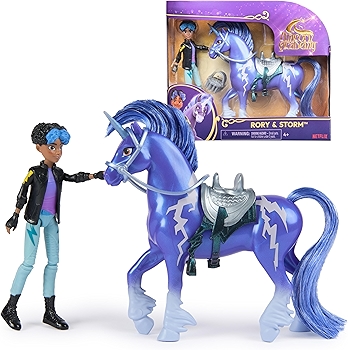 Unicorn Academy Rory & Storm Duo: Imaginative Rider and Unicorn Playset