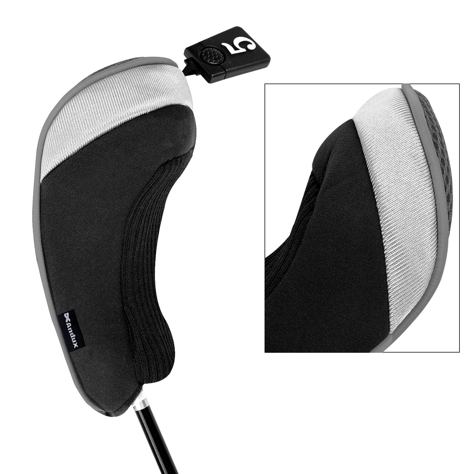 Andux Set di 4 copri mazze da golf da 460 cc per mazze da fairway in legno