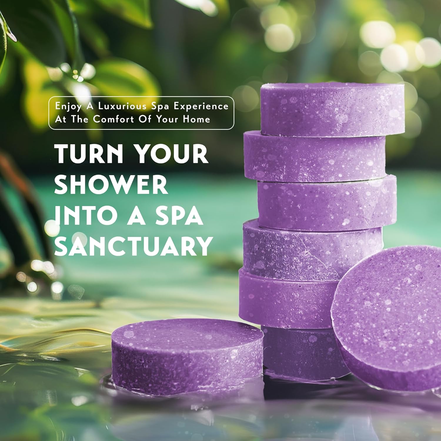 Shower Steamers Aromatherapy - Birthday Gifts for Women - Shower Bombs Aromatherapy, Spa Day Essentials, Relaxation Spa Gifts - Self Care Unique Gifts for Women and Men (Lavender 18 Count) - Image 6