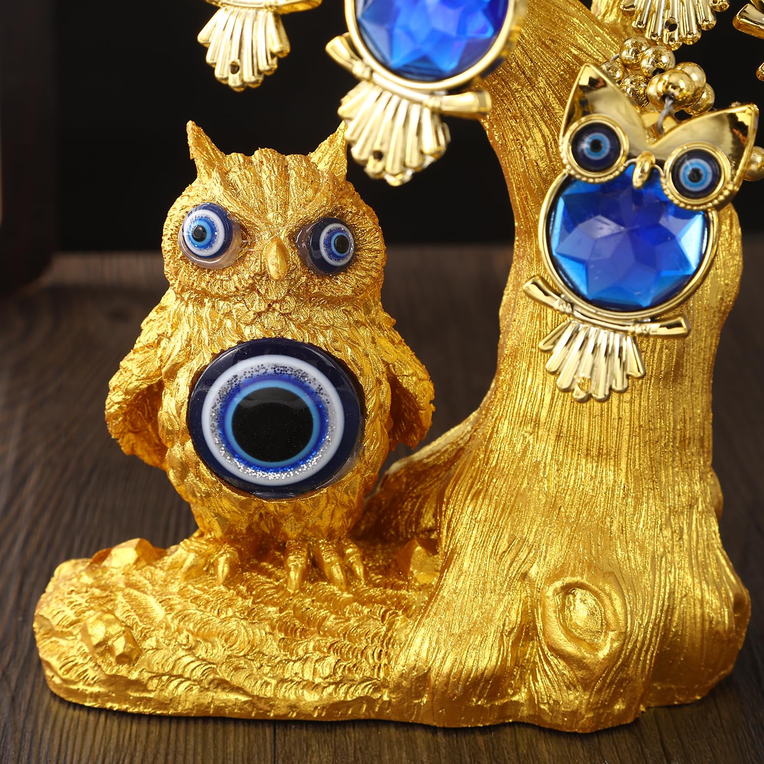Tree of Life Feng Shui - Blue Evil Eye Amulet -3