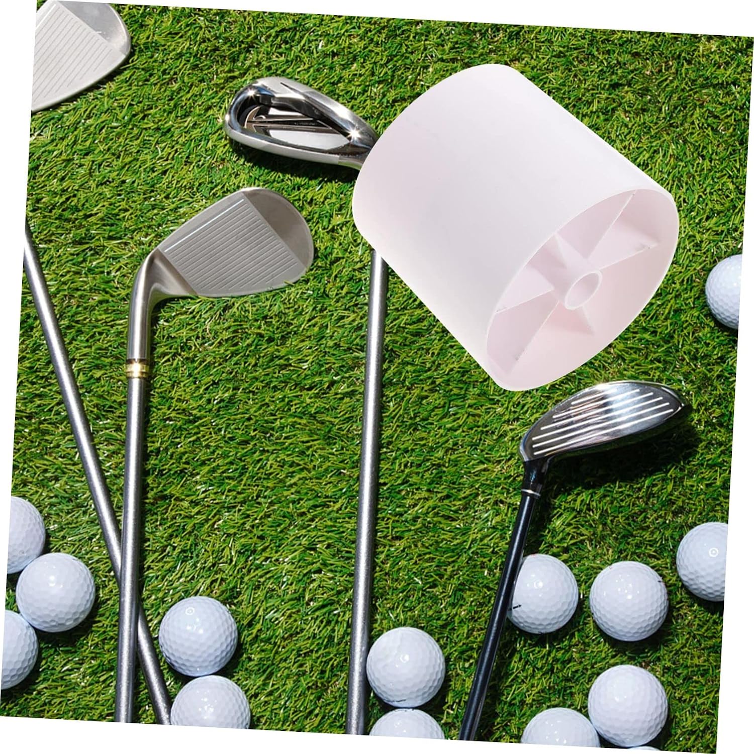 BESPORTBLE Golf Putting Cup Practice Aid Hole Cup for Backyard Training Easy to Use Golf Accessory for Home Lawn Games Fun Putting Practice Tool for All Skill Levels