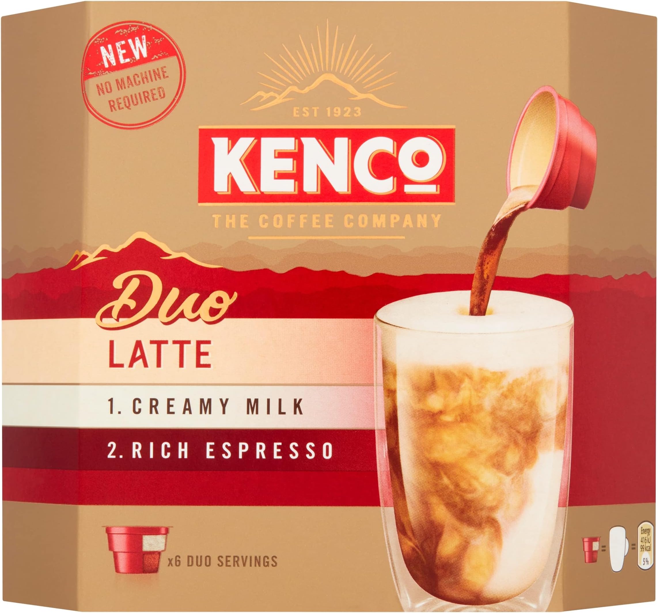 Kenco Duo Latte Instant Coffee
