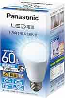 【まとめ売り！】パナソニック LED電球 60W形相当 電球色 下方向タイプ Amazon | パナソニック LED電球 口金直径26mm 電球60形相当