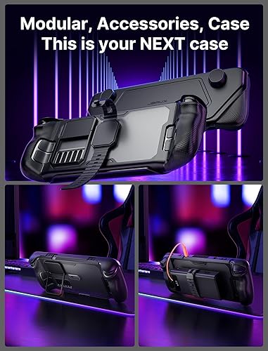 Miniatura 2 de JSAUX ModCase PC0104 - Funda modular de vapor con válvula frontal desmontable, accesorios de cubierta de vapor incluyen funda protectora, cubierta