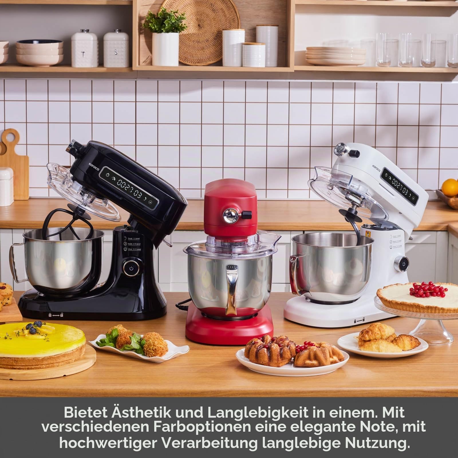 Karaca Pro Artisan Timer Küchenchef Black 1600W 5 Liter