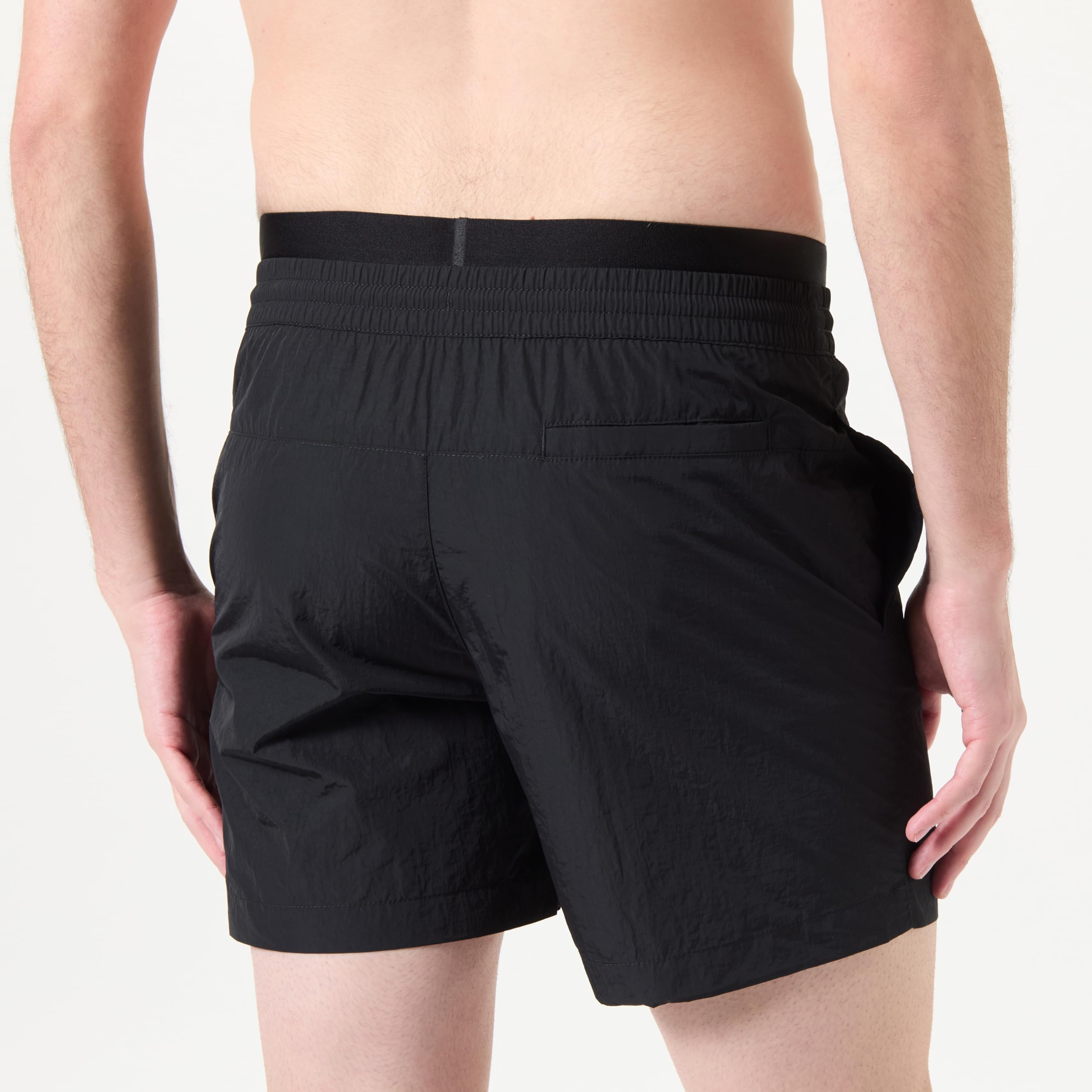 Calvin Klein CK Sea Boxer Swimming Pool Herren Bademode mit sichtbarem elastischem Logo und Kordelzug an der Taille Artikel KM0KM00798