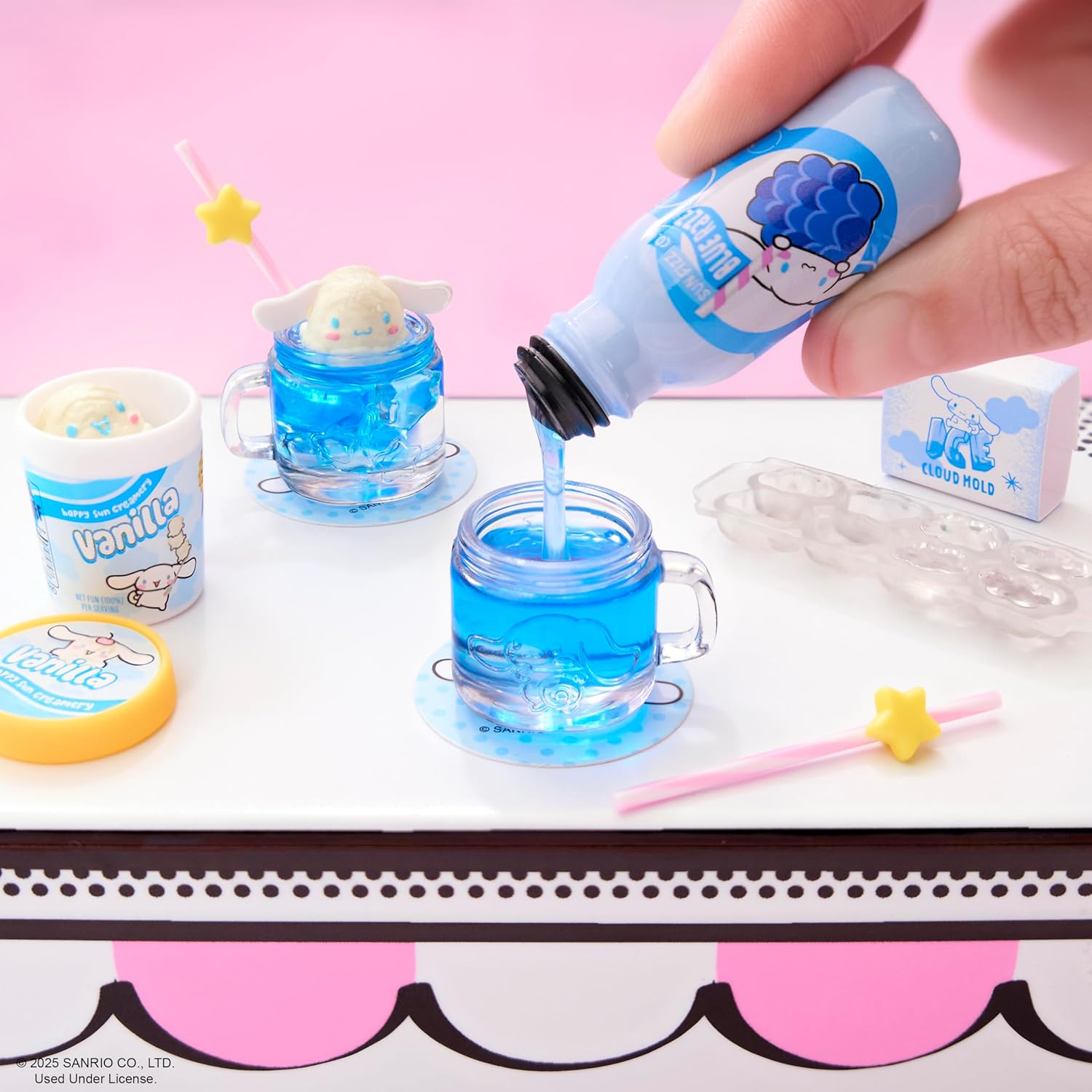 MGA's Miniverse Make It Mini Hello Kitty and Friends Series 2 (6 Pack) Mini Collectibles, Sanrio, Mystery Packaging, DIY, Crafts, Resin Play, Replica Food, Plants, NOT Edible, 8+