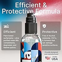 Vista 3 de Kit de limpieza de lentes de gafas Koala (2x) 8 oz + (1x) 2 oz botella de limpiador de gafas + (3x) paño de microfibra Juego de limpieza