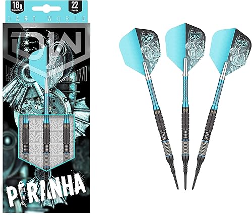 Miniatura 1 de Punta suave de piraña, equilibrada de precisión, precisa y duradera, perfecta para jugadores profesionales y recreativos