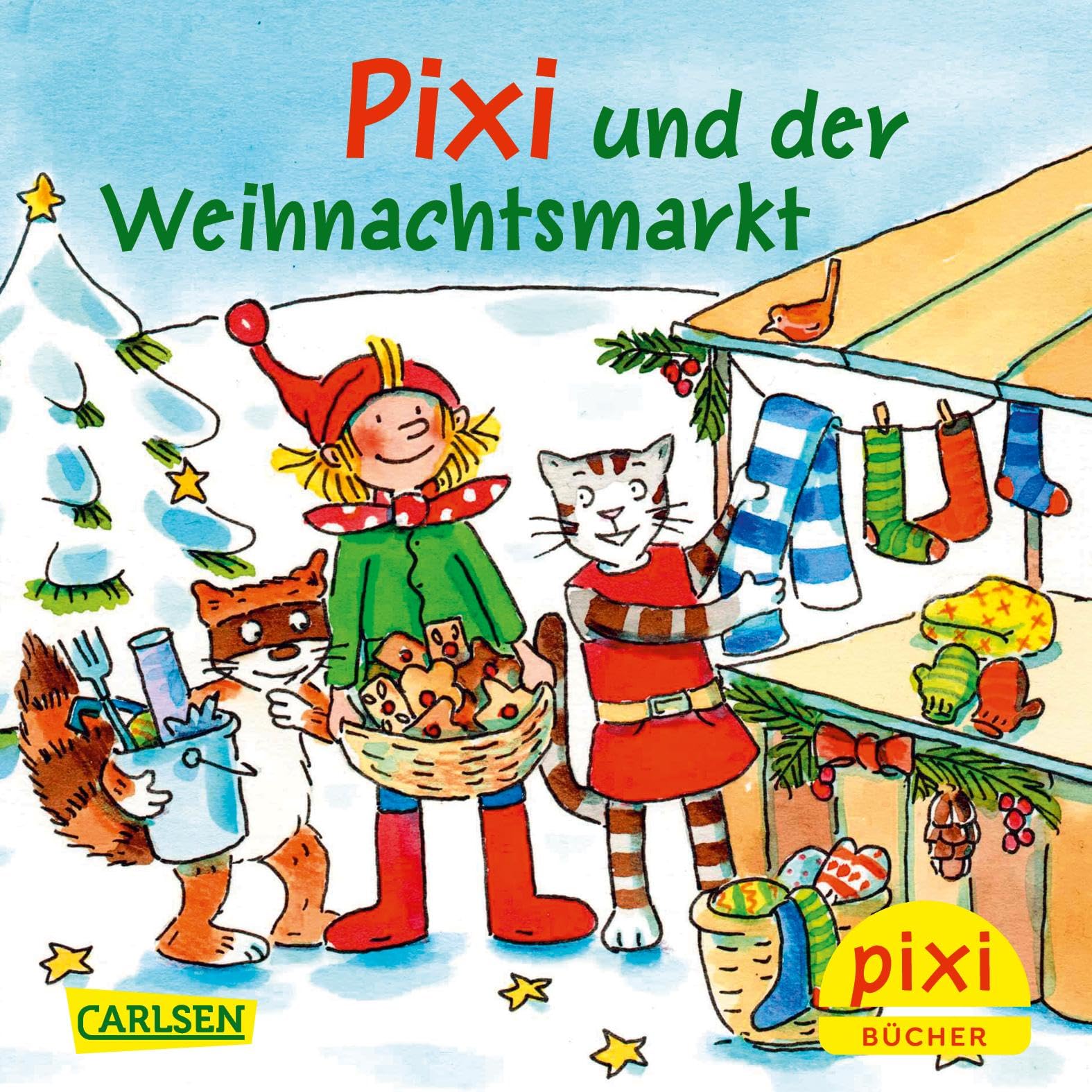 Pixi Adventskalender GOLD 2026: Adventskalender mit 24 Weihnachts-Klassikern als Pixi