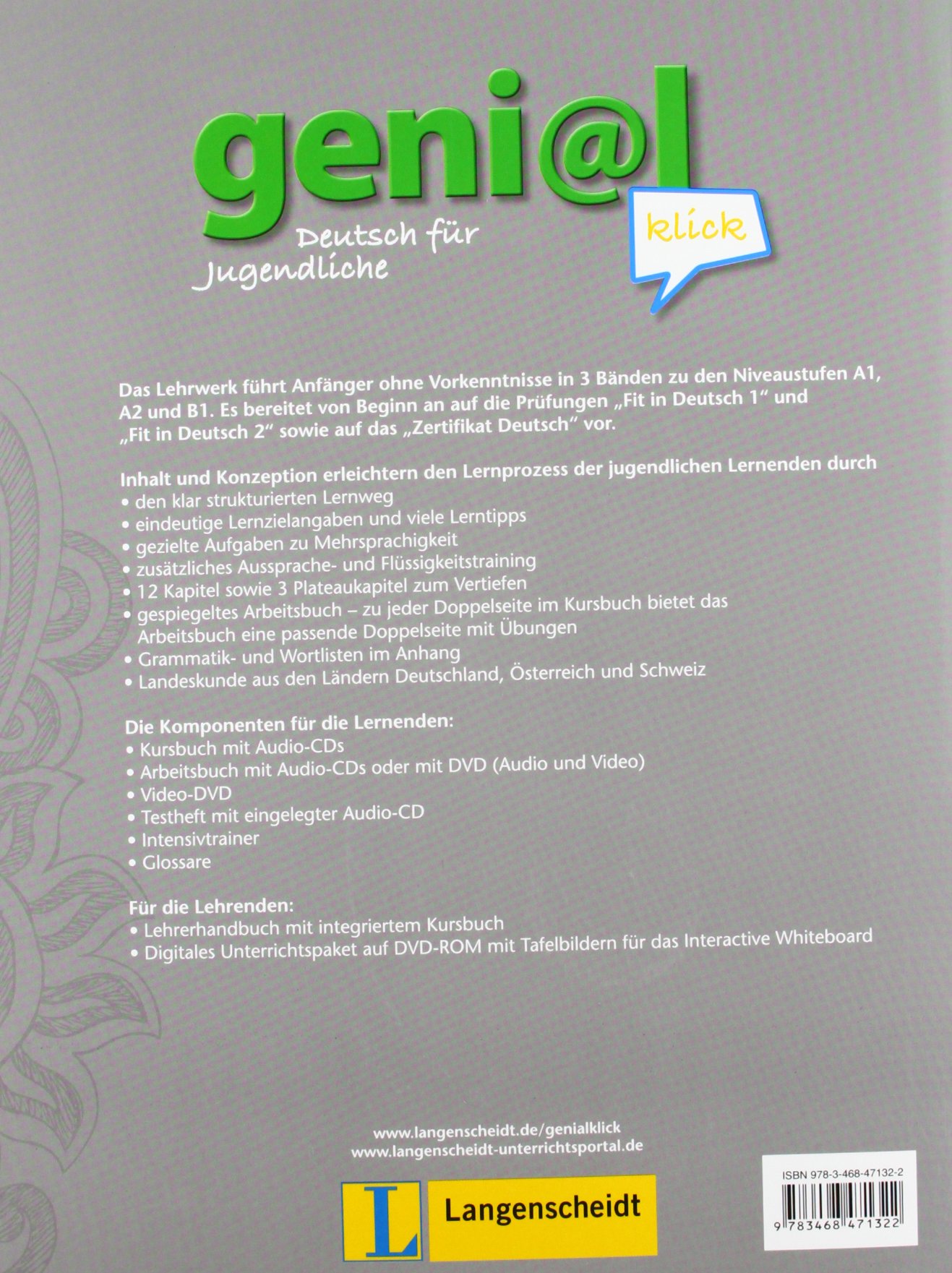 Geni@l Klick: Arbeitsbuch A2 MIT DVD-Rom
