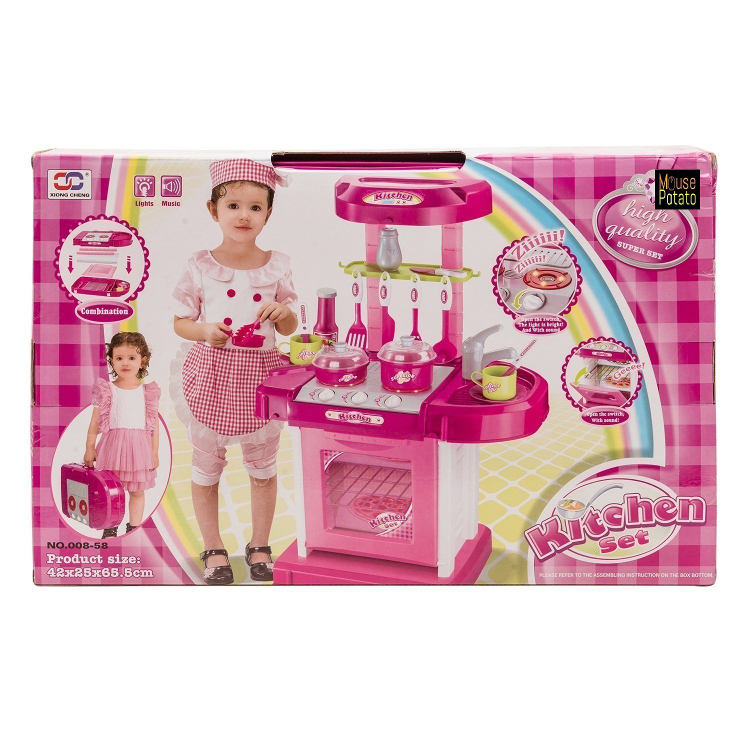 Kitchen Set Kids Luxury Battery Operated Kitchen Super Toy Set, Multi Color (B00UTIPSZU) Amazon Price History, Amazon Price Tracker