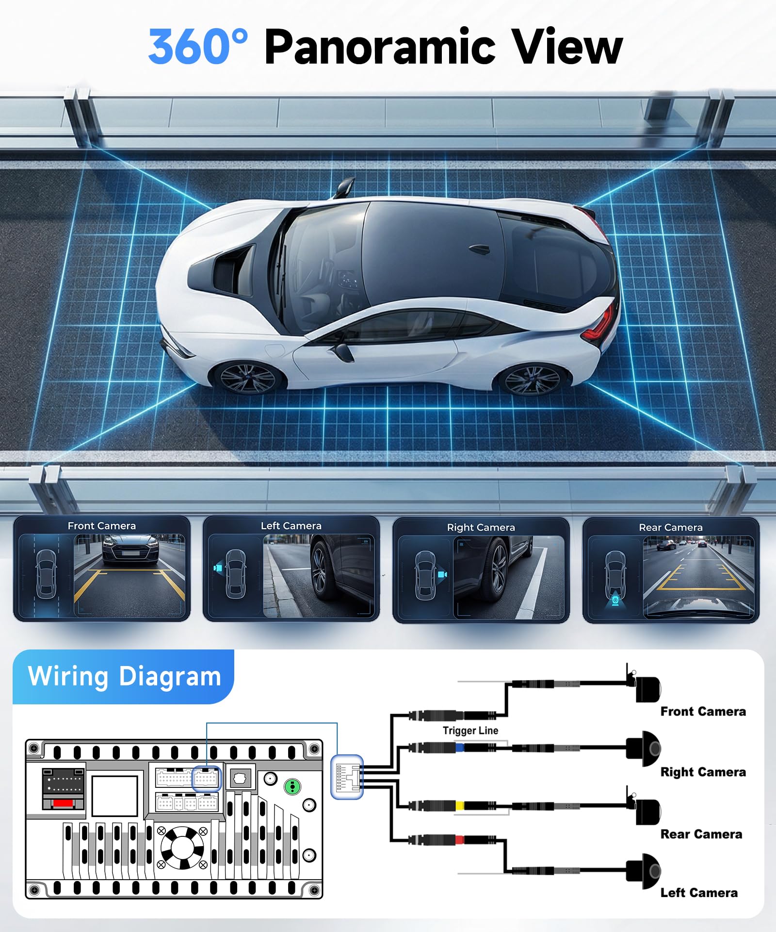 8 Core 6G + 128G Android radio samochodowe do Opel Astra J Buick Excelle 2009-2015 Wireless Carplay Android Auto GPS nawigacja WiFi WiFi panoramiczny 360°, ekran dotykowy 9,7 cala, radio Bluetooth FM