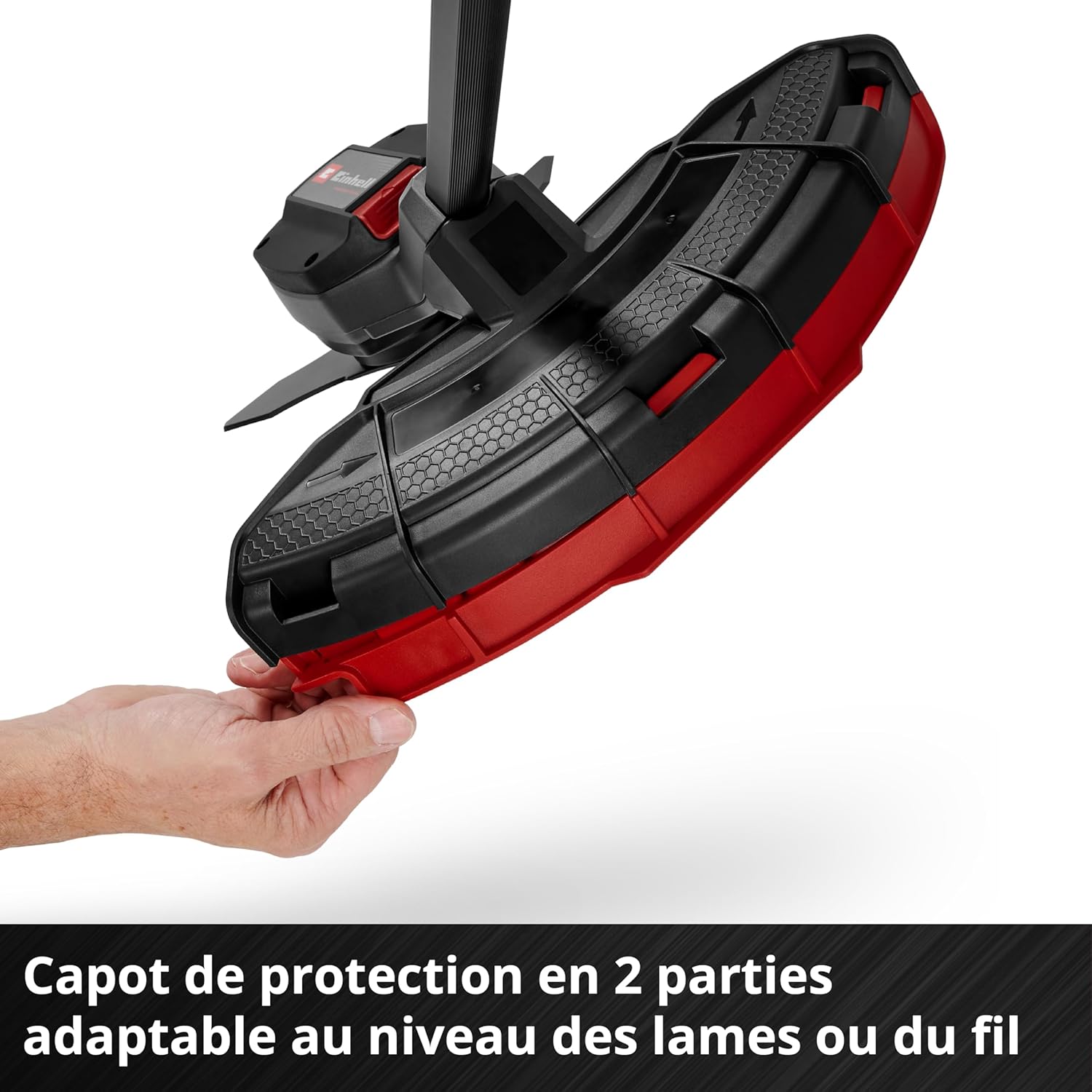 Protective guard of the brushcutter