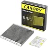 Cabin Air Filter wActivated Carbon for 2007-2017 Nissan Altima, 2009-2014 Murano, 2009-2014 Maxima, 2011-2017 Quest, 27277-JA000, 27277-JA00A, 2008 2009 2010 2011 2012 2013 2014 2015 2016