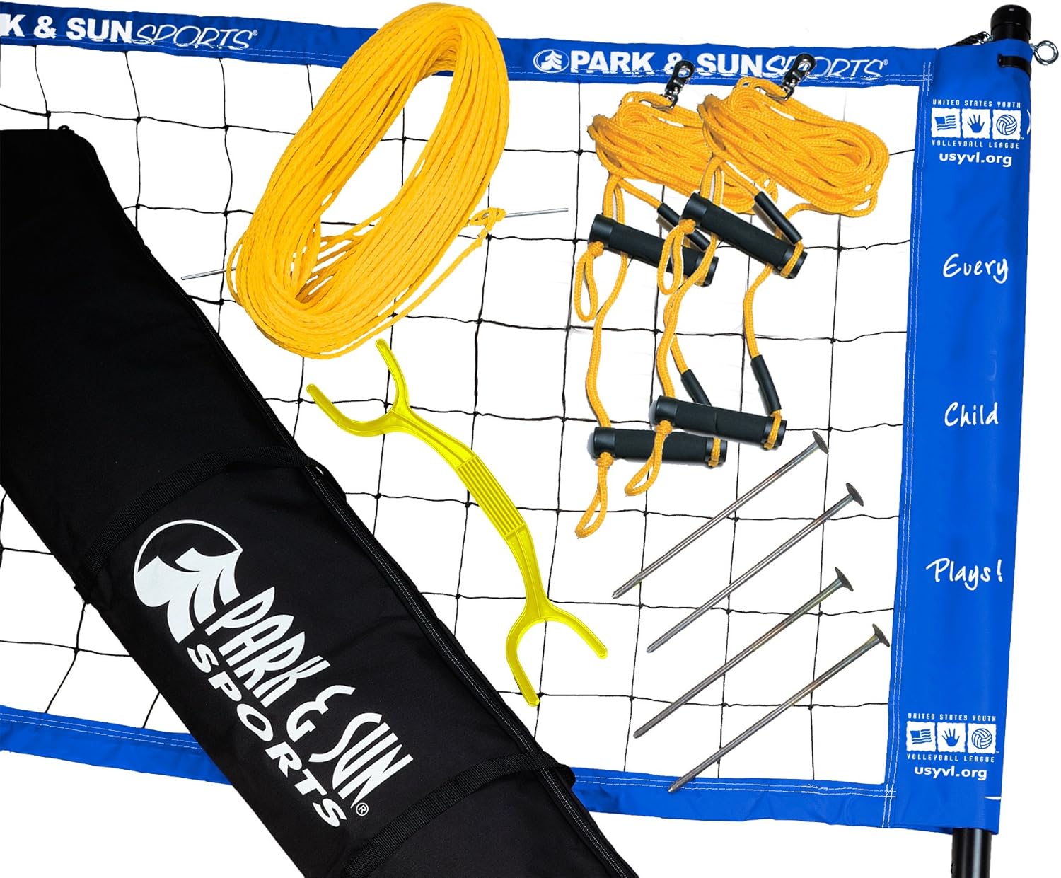 Park & Sun Sports Portable Outdoor Youth Volleyball Net