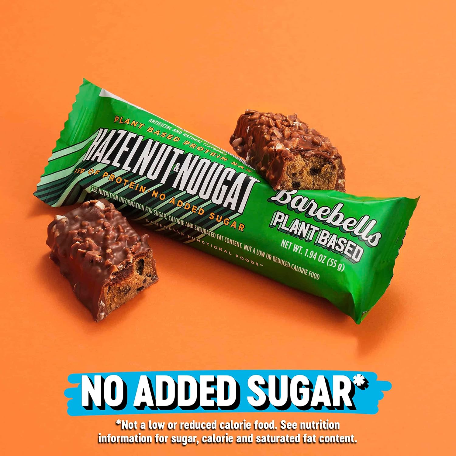 Barebells Vegan Protein Bars Hazelnut & Not -, Bars - Features Plant