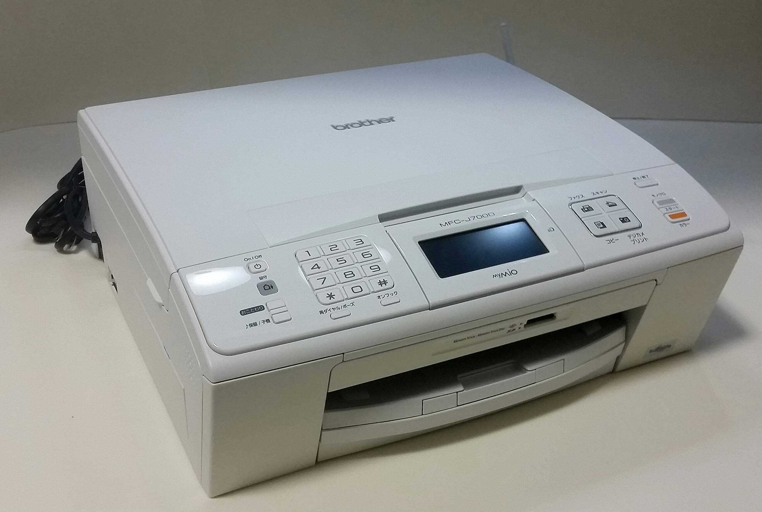 Amazon.co.jp: BROTHER MyMio A4インクジェットFAX複合機 デジタル子機 