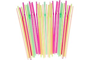 Lively Assorted Flexible Drinking Straws: The Ultimate Party Accessory