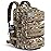 kookoomia Military Tactical Backpack 50L Large Day Backpack for Men Molle Army 3 Days Assault Pack Bug Out Bag Water Resistant and Heavy Duty Hiking Treeking Rucksack - Camouflage