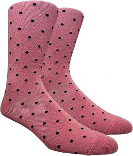 Men's Polka Dots Dress Crew Fashion Casual Socks