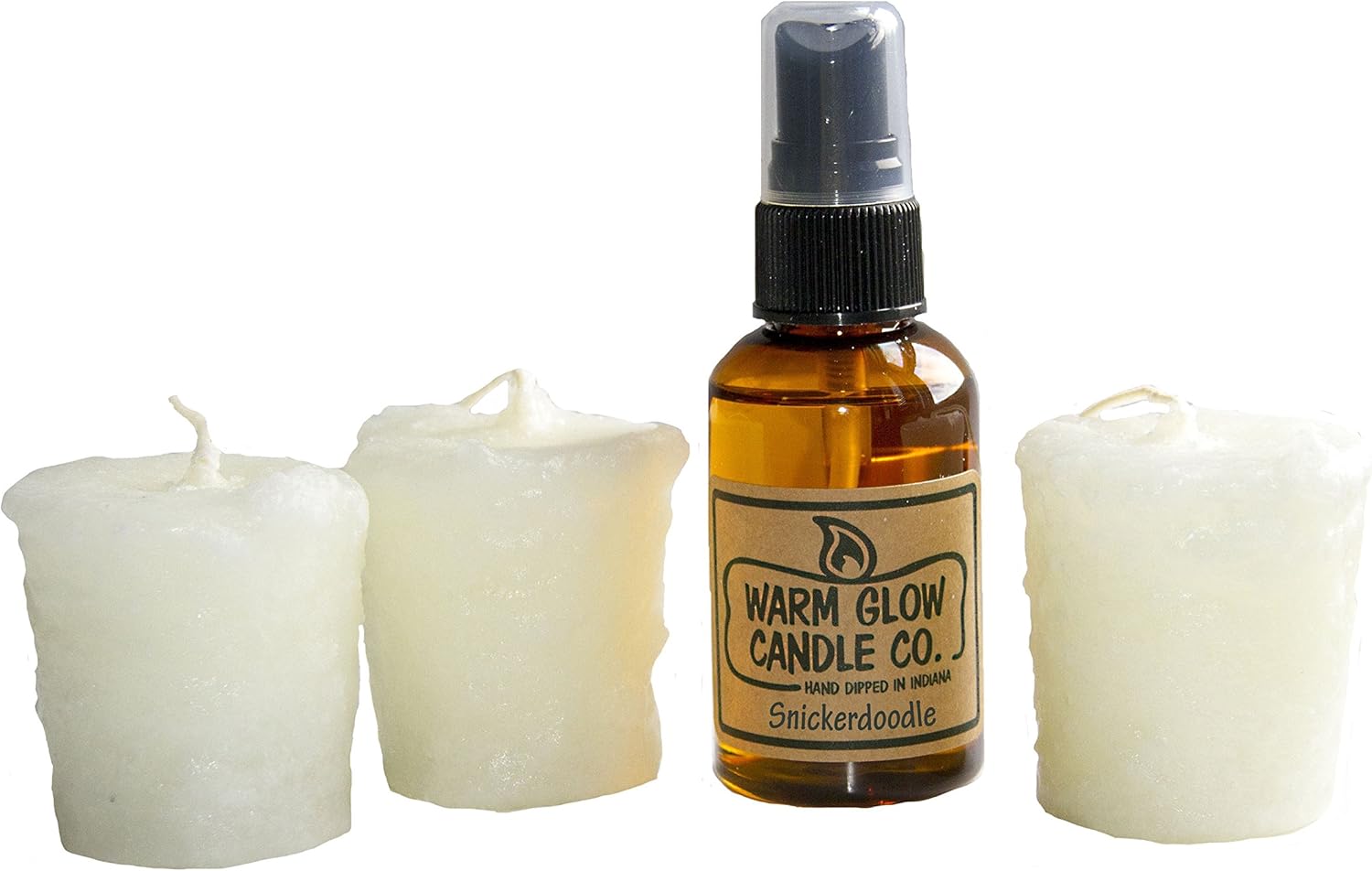 Warm Glow Candle Company Snickerdoodle Hearth Pillar Candle