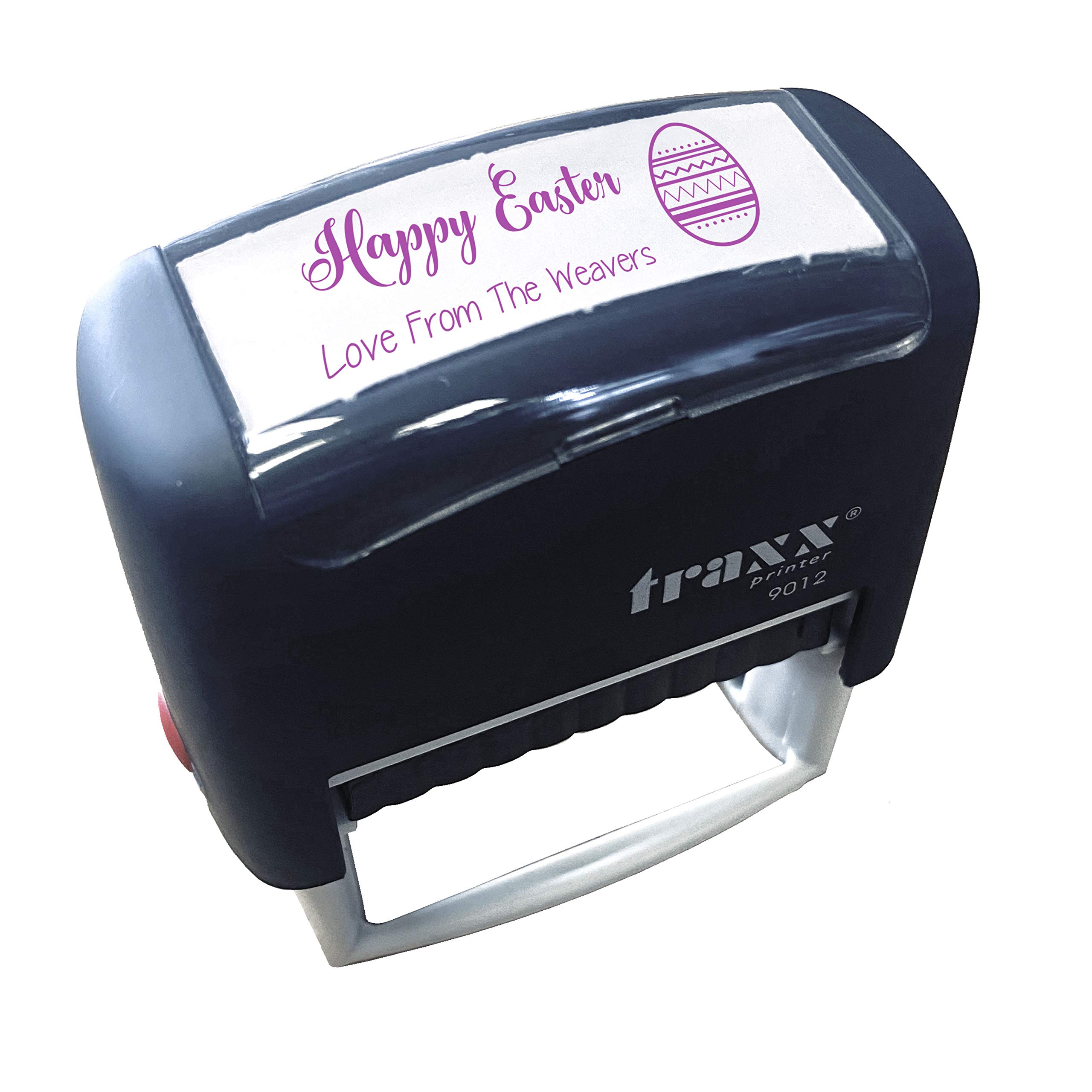 Traxx 9012 Personalised Easter Self Inking Rubber Stamp